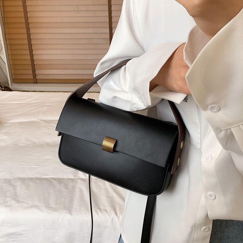 Peralta Dames Leren Handtas - Zwart