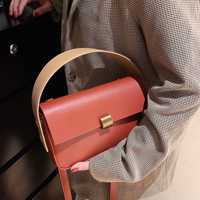 Peralta Dames Leren Handtas - Zwart