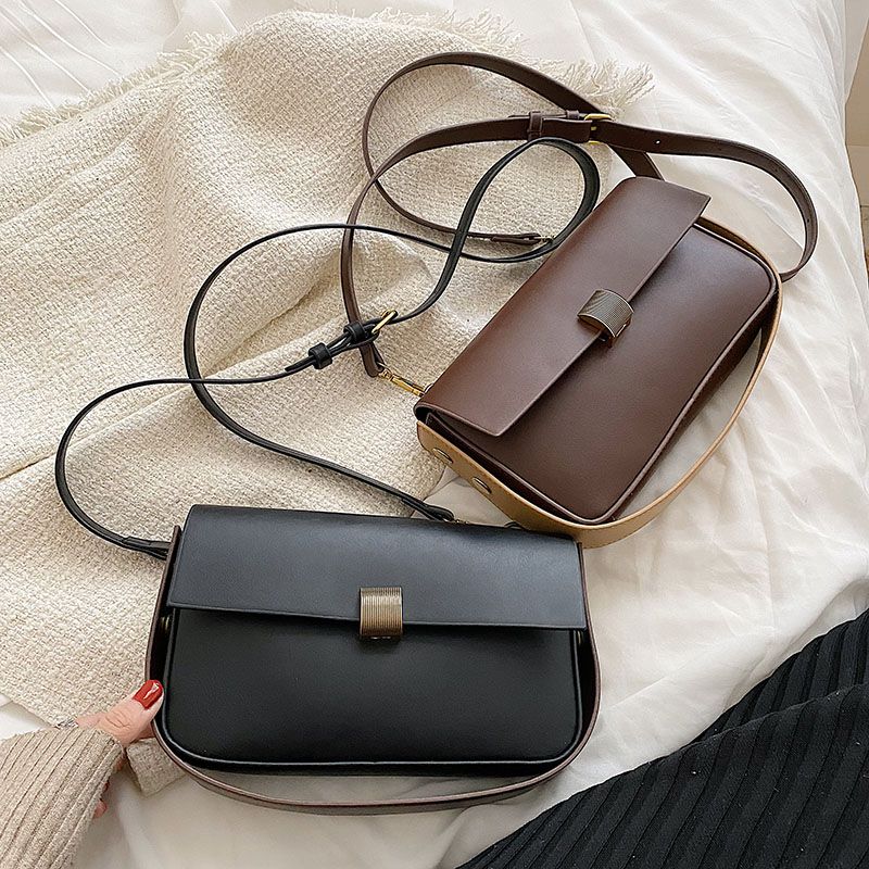 Peralta Dames Leren Handtas - Zwart