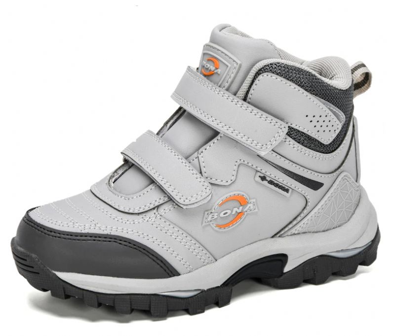 Peraud Jongens High Top Sneaker - Grijs