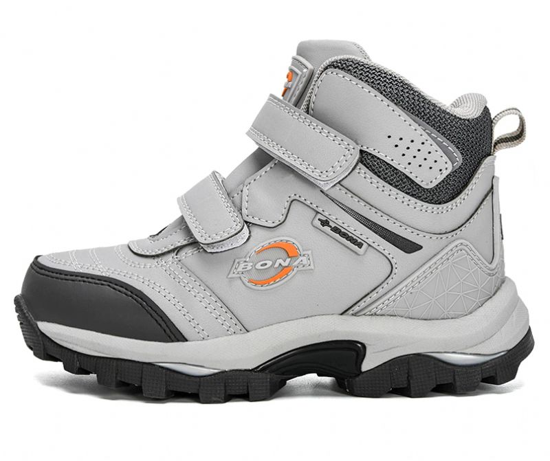 Peraud Jongens High Top Sneaker - Grijs