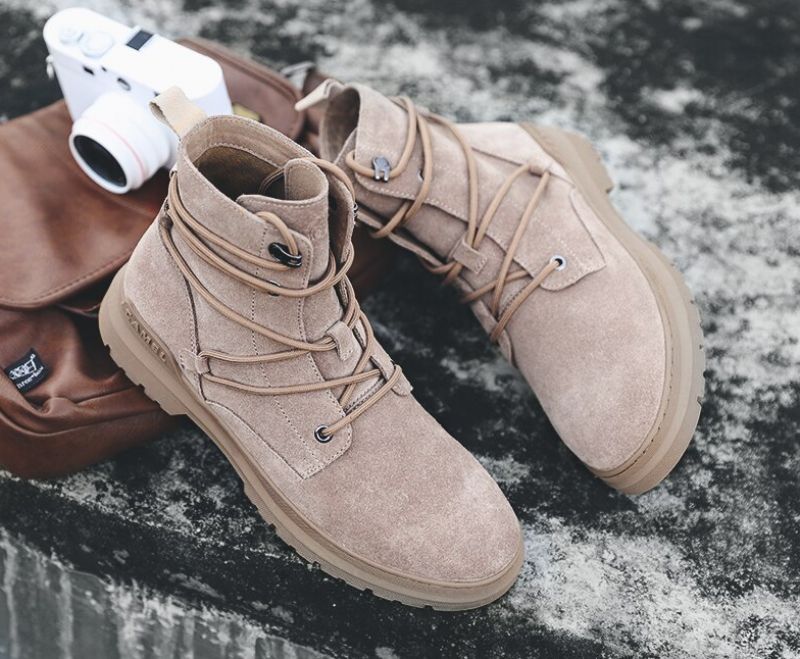 Percy Heren Laarzen - Khaki