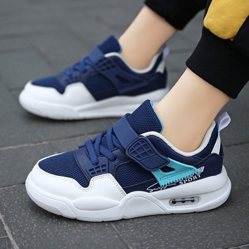 Percy Jongens Hardloopschoenen - Marineblauw