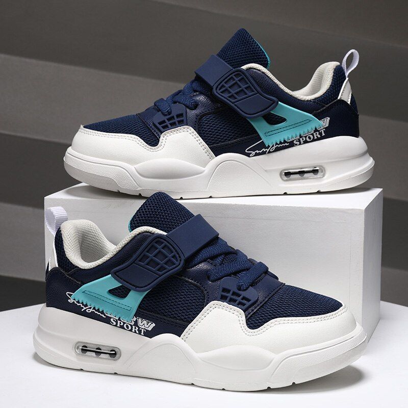 Percy Jongens Hardloopschoenen - Marineblauw