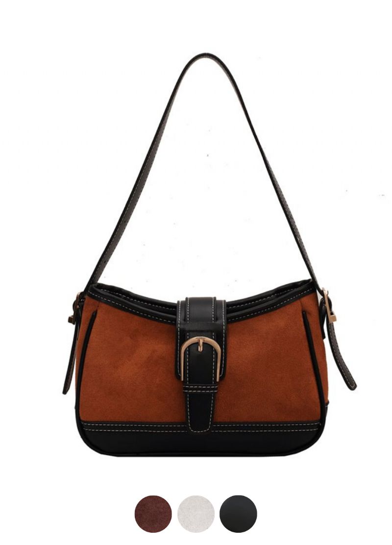 Perez Dames Kleine Leren Handtas