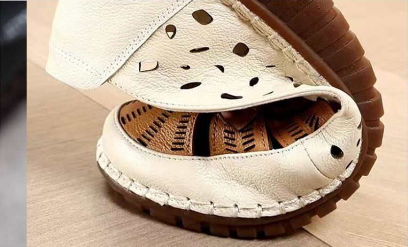 Perla Dames Loafer Schoenen - Wit