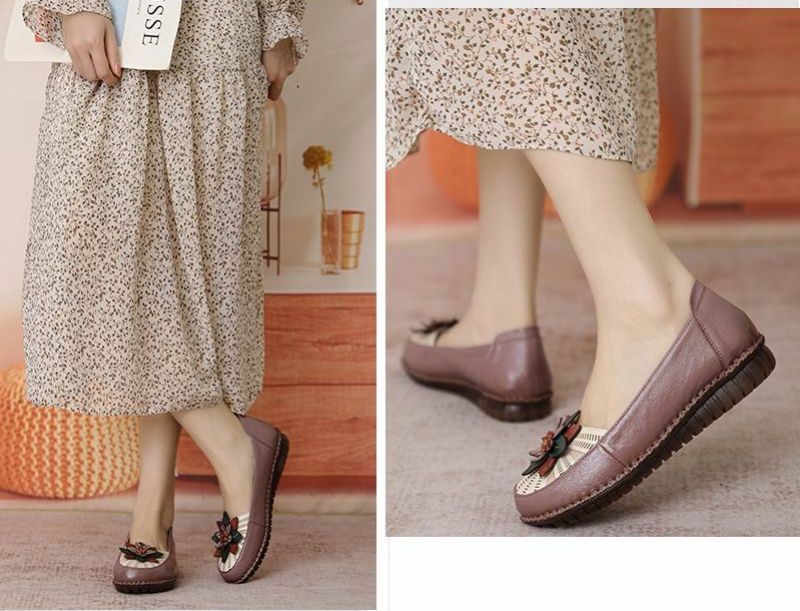 Perla Dames Loafer Schoenen - Wit