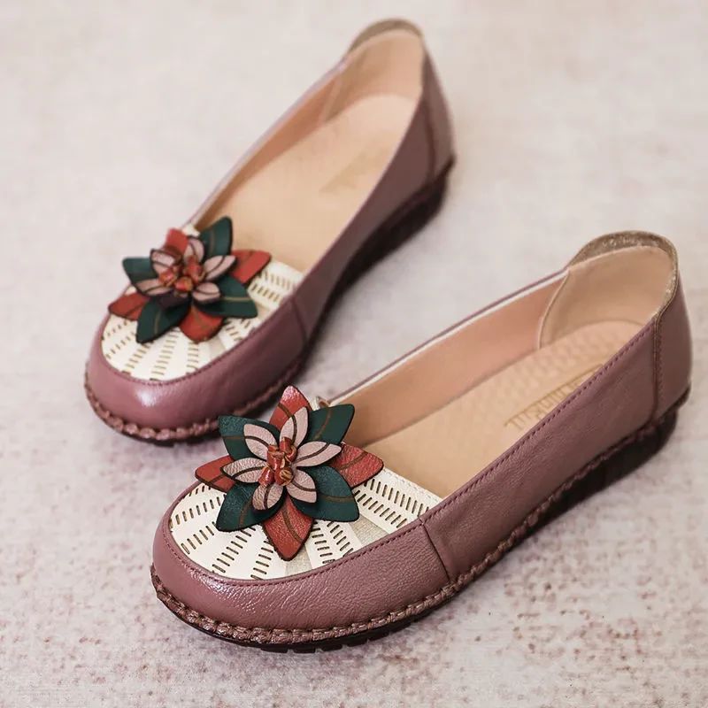 Perla Dames Loafer Schoenen - Wit