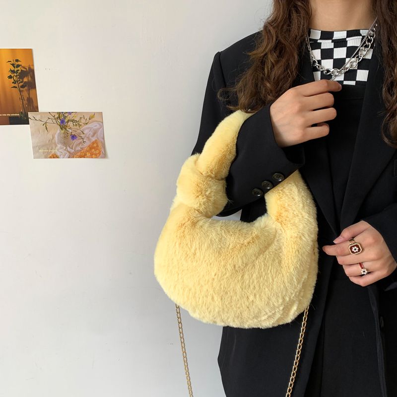 Perlita Dames Kunstleren Cross Schouder Handtas - Bruin