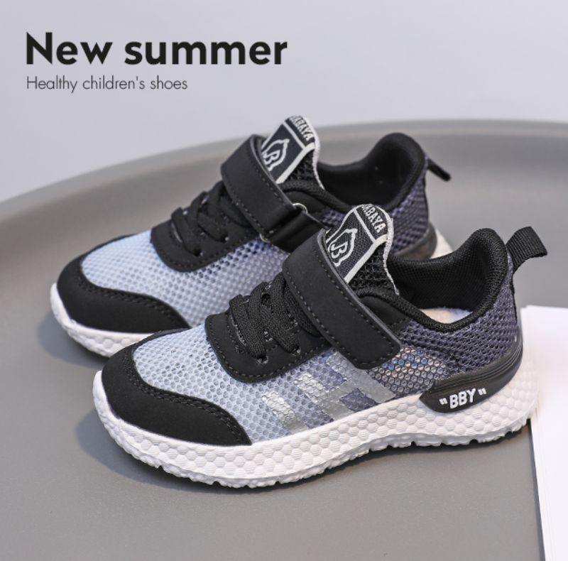 Pernia Unisex Kinder Hardloopschoenen - Zwart