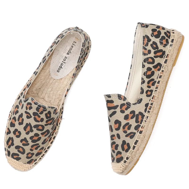 Petra Dames Slip On Espadrilles - Bruin