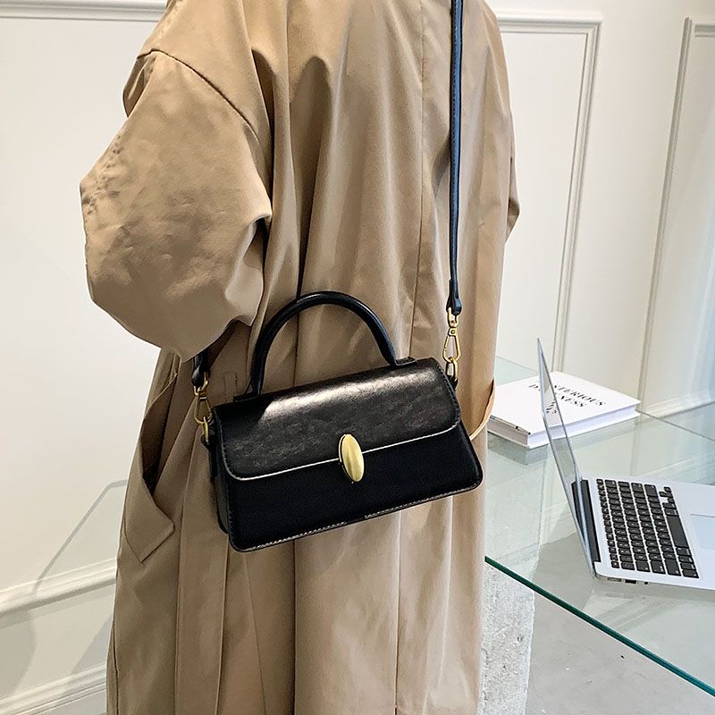 Petty Dames Kleine Leren Handtas - Beige