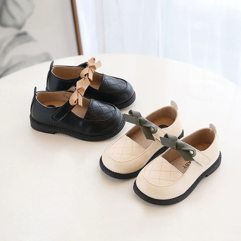 Petunia Platte Schoenen Voor Meisjes - Beige