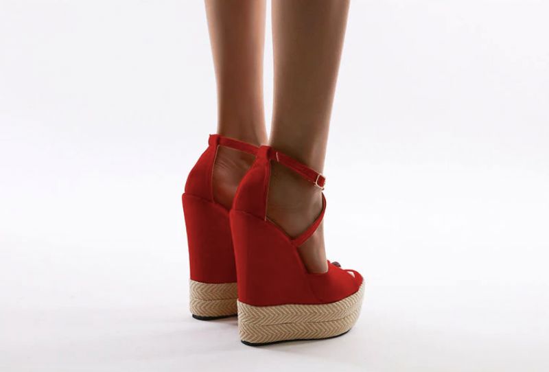 Philana Wedges - Rood