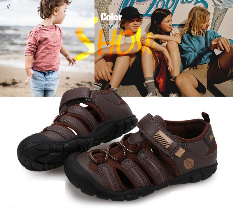Phineas Jongens Outdoor Sandalen - Grijs