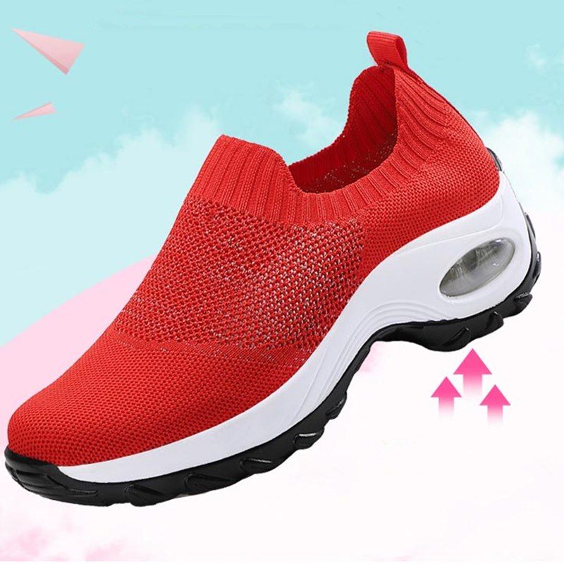 Pier Dames Ademende Wandelschoenen - Roze