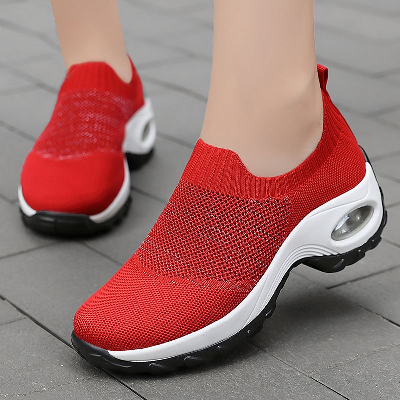 Pier Dames Ademende Wandelschoenen - Roze