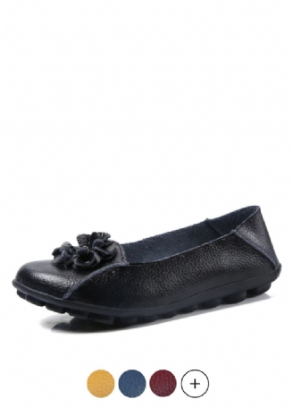 Piery Dames Casual Platte Zwarte Schoenen