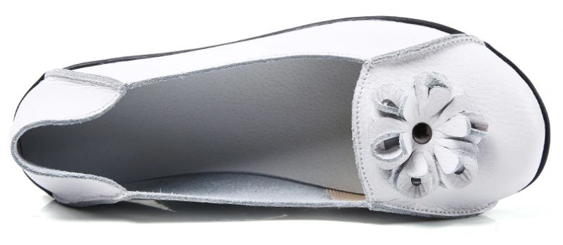 Piery Dames Casual Platte Zwarte Schoenen - Zwart