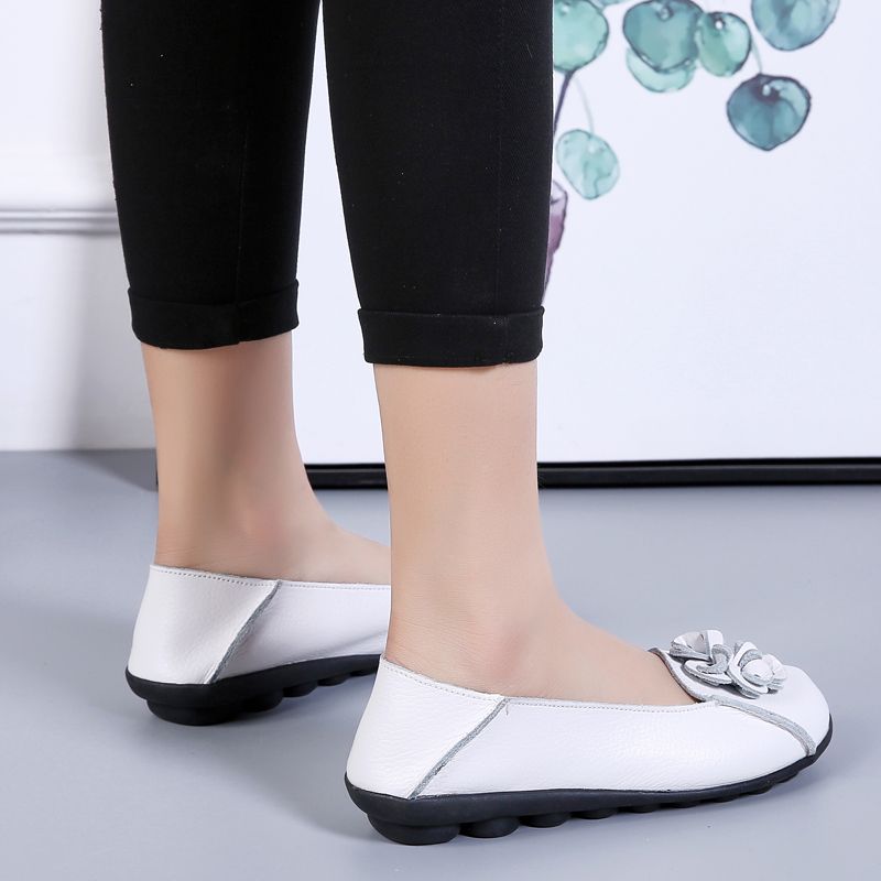 Piery Dames Casual Platte Zwarte Schoenen - Zwart