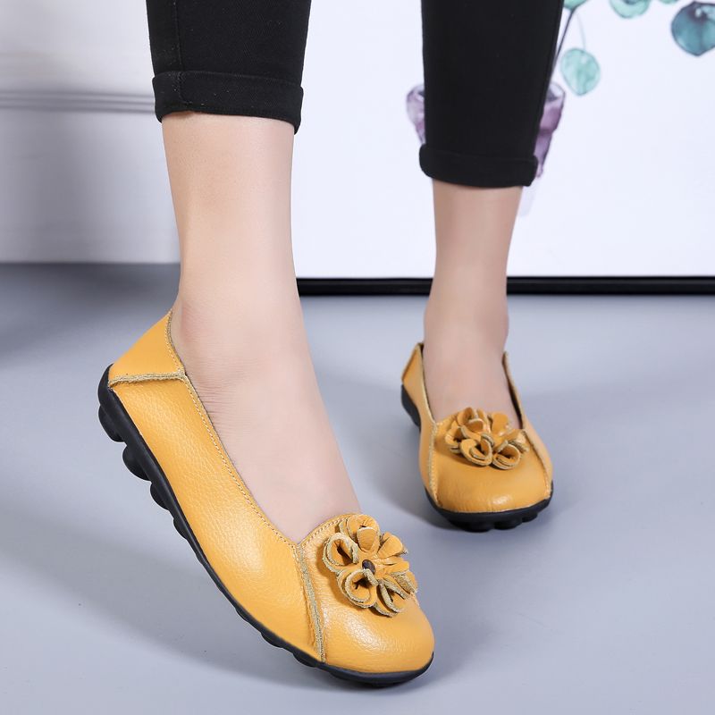 Piery Dames Casual Platte Zwarte Schoenen - Zwart