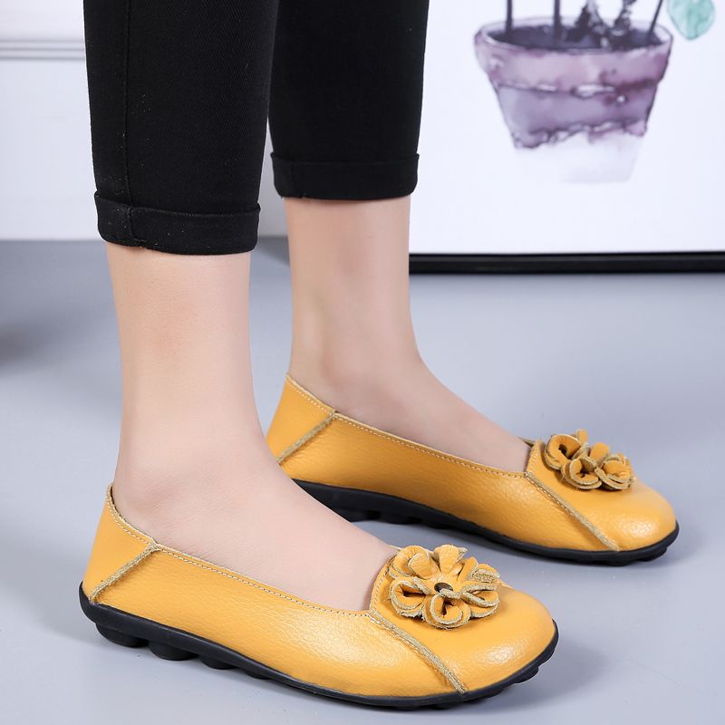Piery Dames Casual Platte Zwarte Schoenen - Zwart