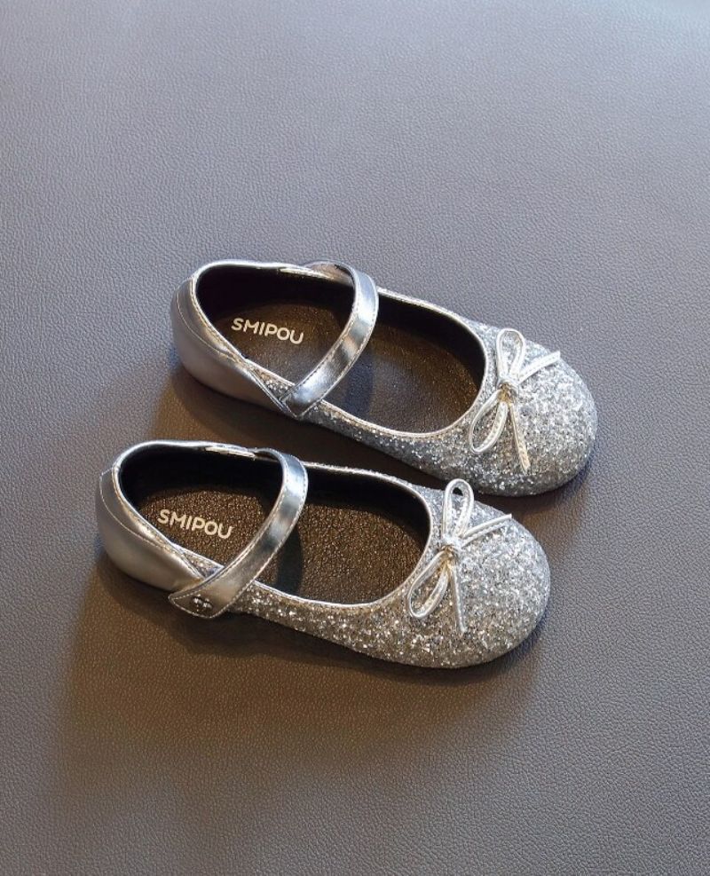 Piew Platte Schoenen Voor Meisjes - Goud
