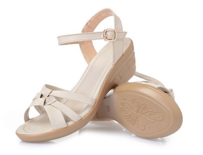 Pilar Dames Antislip Zomer Wedge Sandaal - Zwart