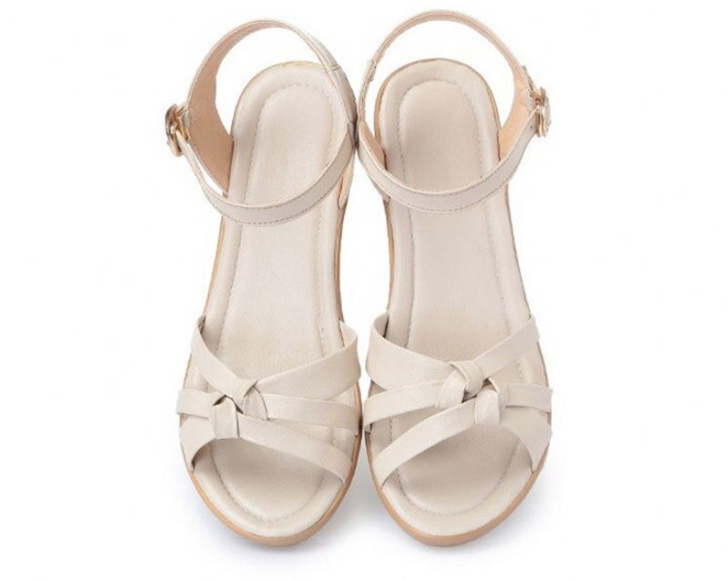 Pilar Dames Antislip Zomer Wedge Sandaal - Zwart