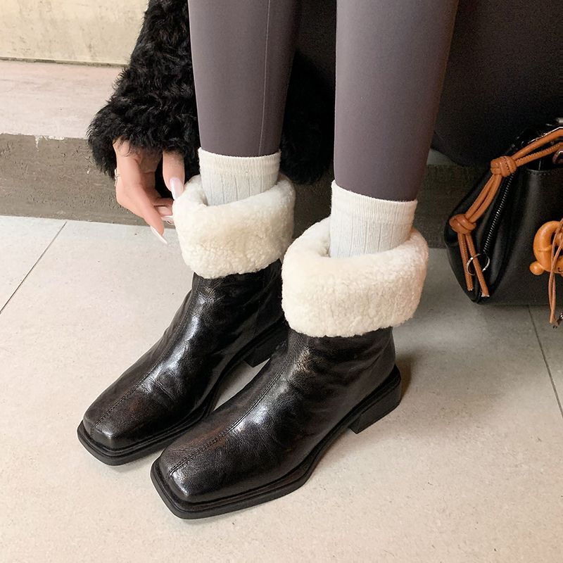 Pilar Dames Enkel Snowboots - Zwart