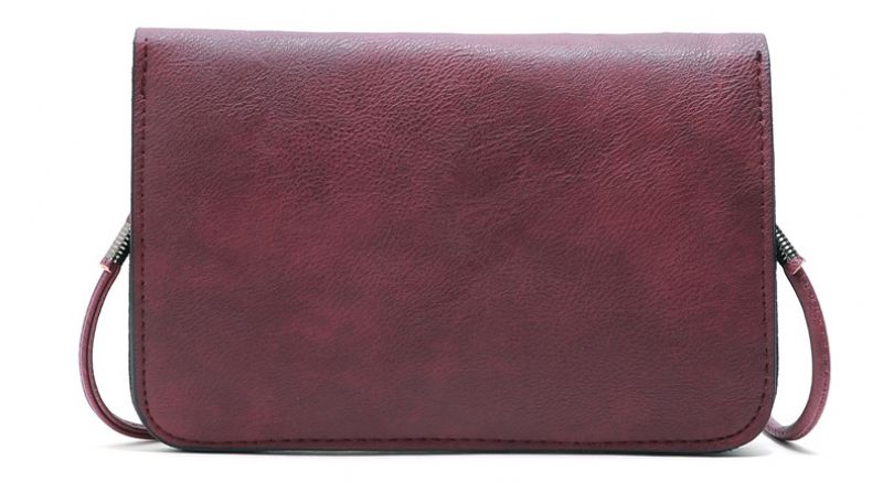 Pimentel Dames Mode Klinknagels Kleine Handtas - Bordeauxrood