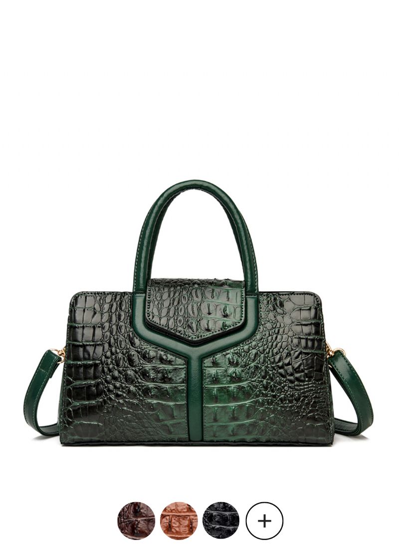 Piñeda Dames Hoogwaardige Luxe Leren Handtas