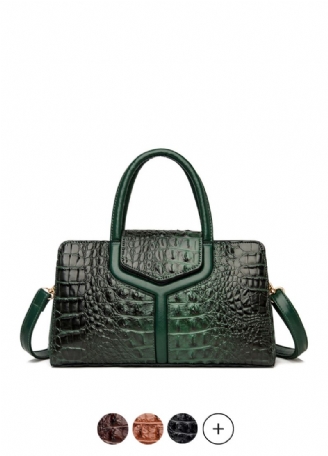 Piñeda Dames Hoogwaardige Luxe Leren Handtas