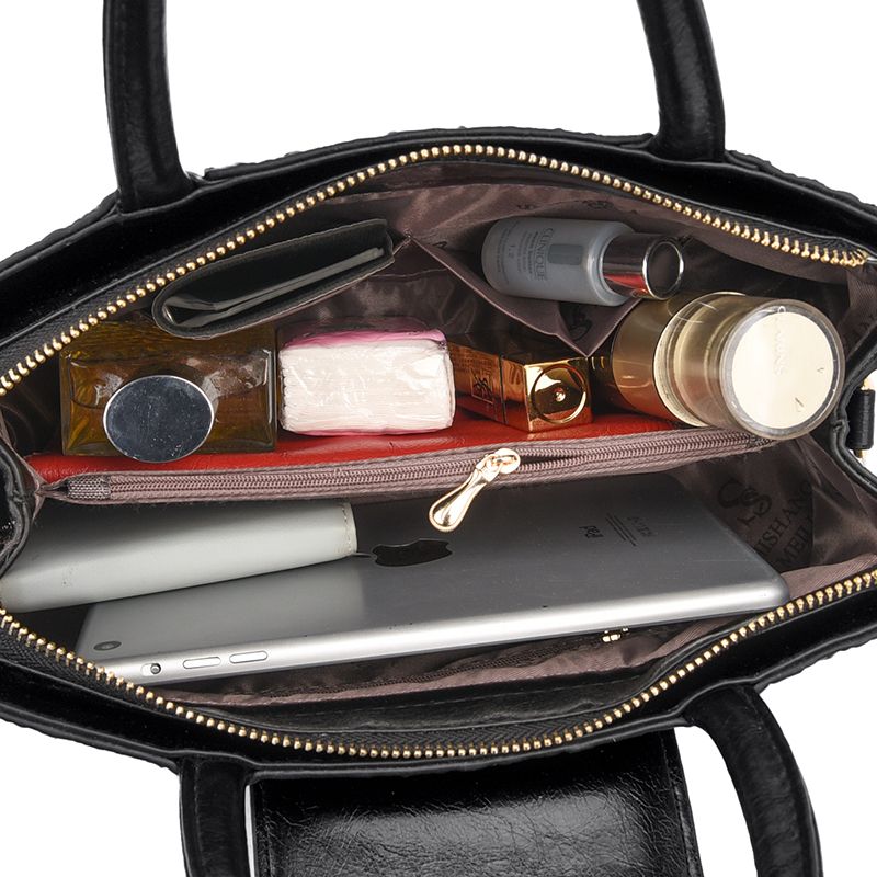 Piñeda Dames Hoogwaardige Luxe Leren Handtas - Groen