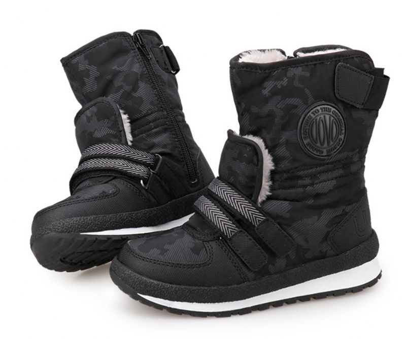 Pineda Unisex Winterlaarzen Voor Kinderen - Paars Bont