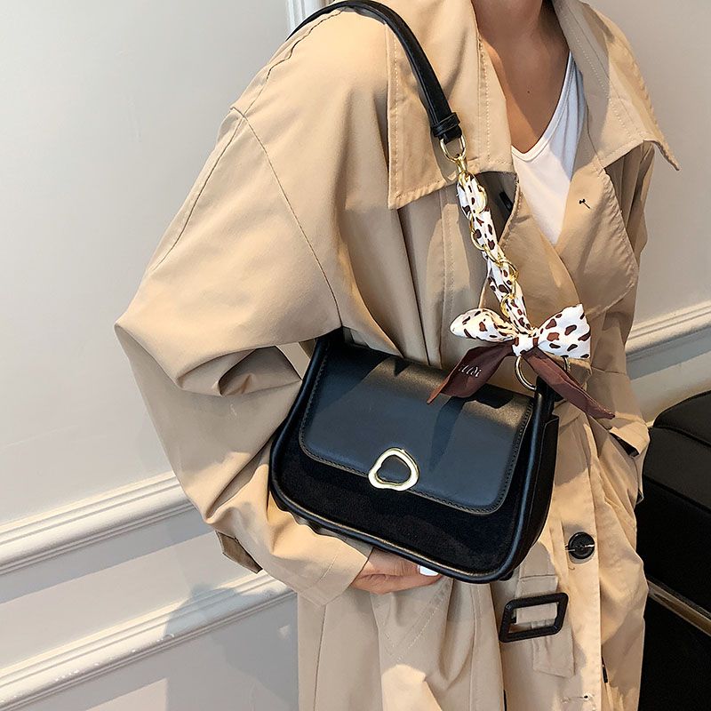 Pinino Dames Kleine Leren Crossbody Handtas - Bruin