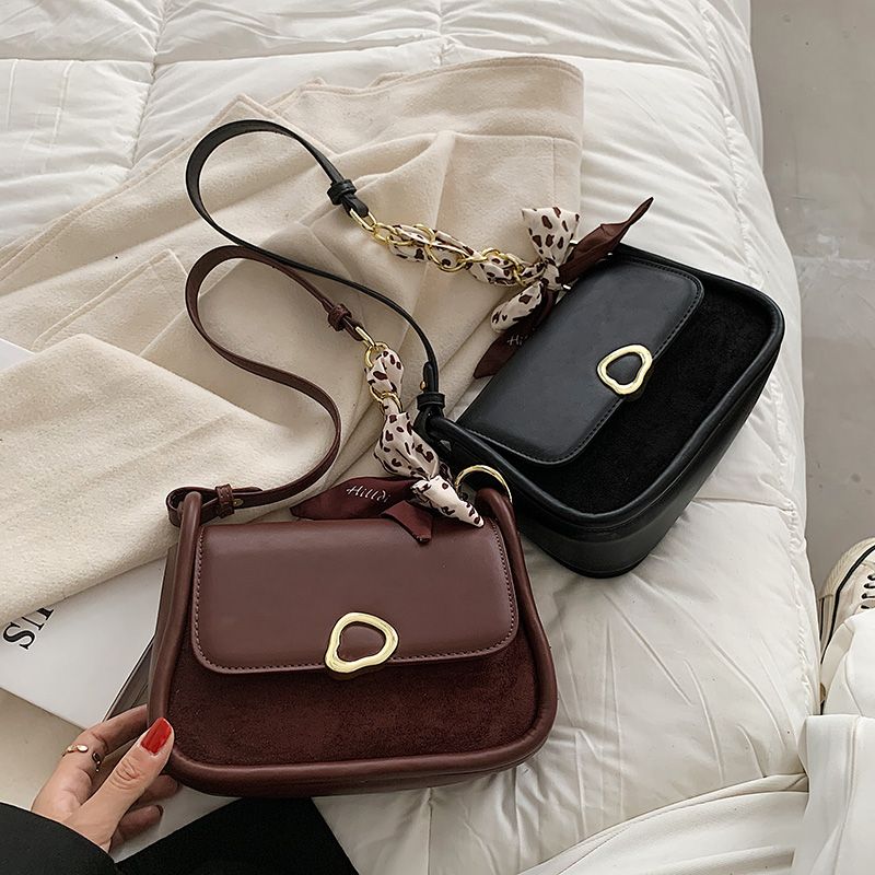Pinino Dames Kleine Leren Crossbody Handtas - Bruin
