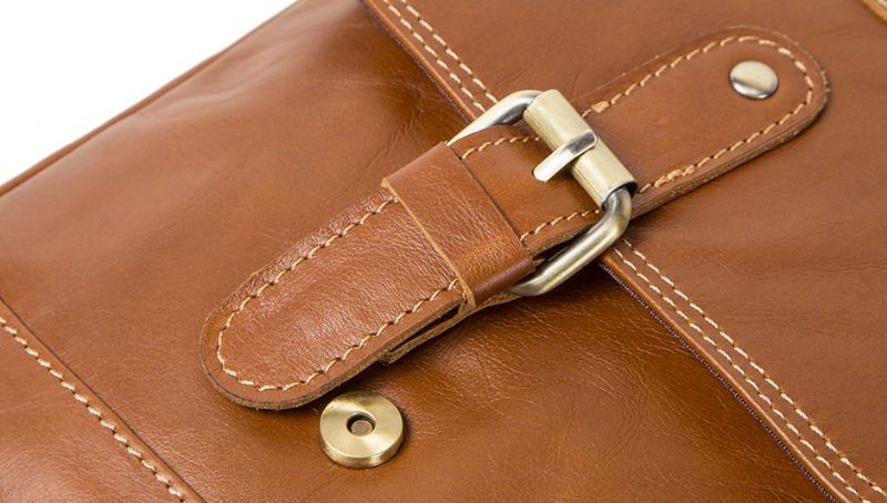 Pinto Heren Messenger Handtas - Koffie