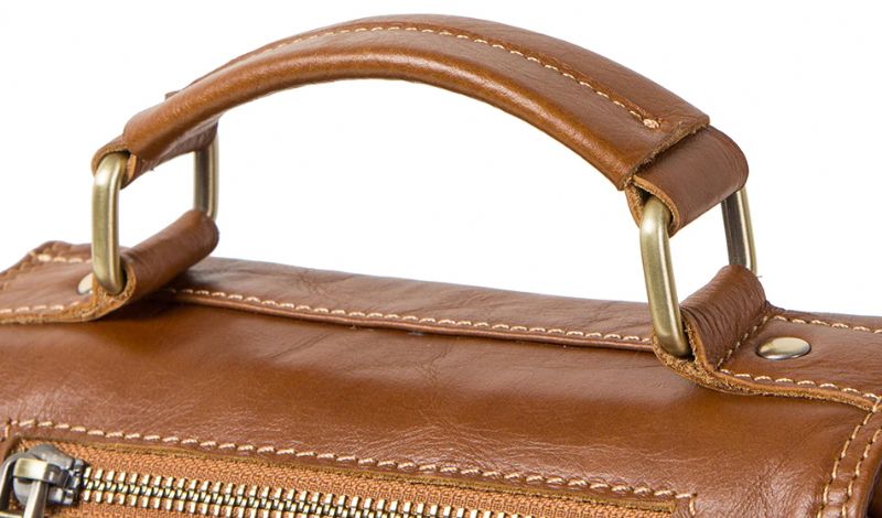 Pinto Heren Messenger Handtas - Koffie