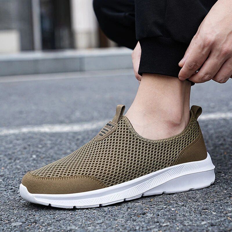 Pinto Heren Sneaker - Khaki