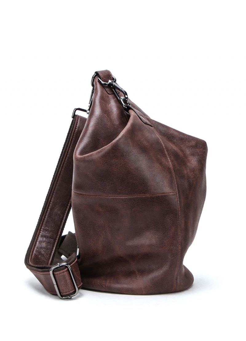 Pinto Leren Crossbodytas Voor Heren