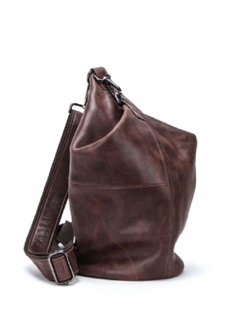 Pinto Leren Crossbodytas Voor Heren