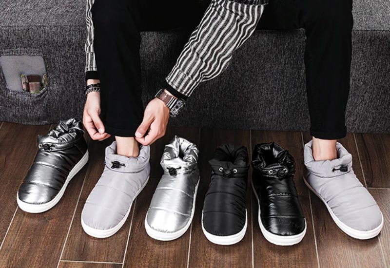 Pinto Unisex Winter Slippers - Grijs