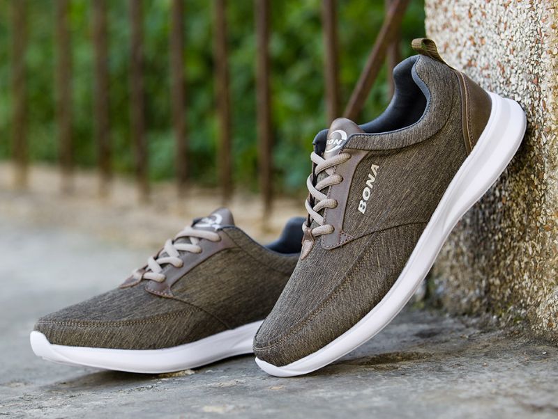 Pirlo Heren Classics Sneakers - Kameel