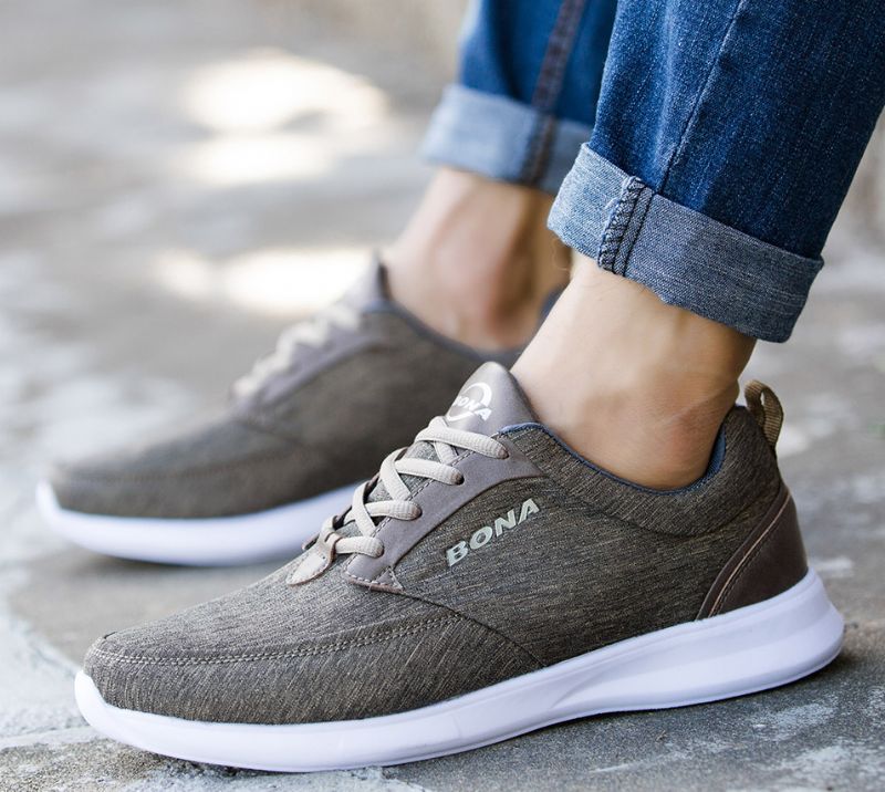 Pirlo Heren Classics Sneakers - Kameel