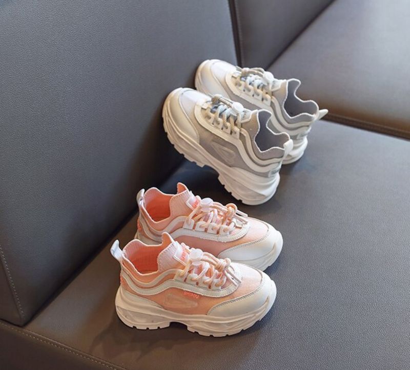 Pirlo Unisex Hardloopschoenen Voor Kinderen - Roze