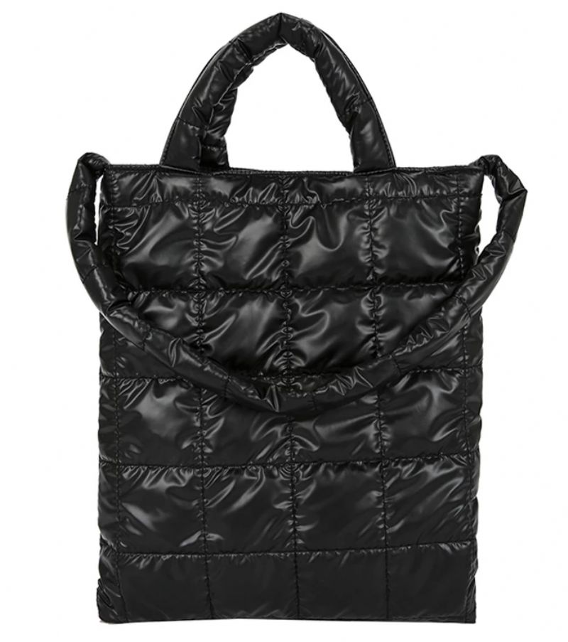Piroly Dames Designer Grote Schouder Handtas - Zwart