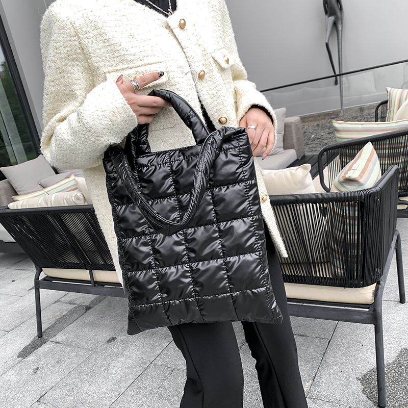 Piroly Dames Designer Grote Schouder Handtas - Zwart