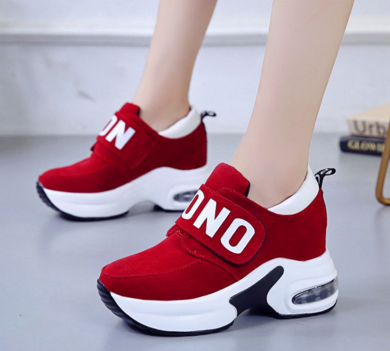 Piscila Dames Platform Schoenen - Rood