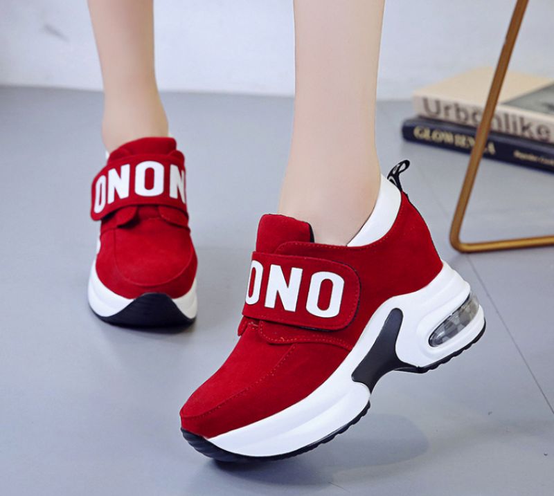 Piscila Dames Platform Schoenen - Rood